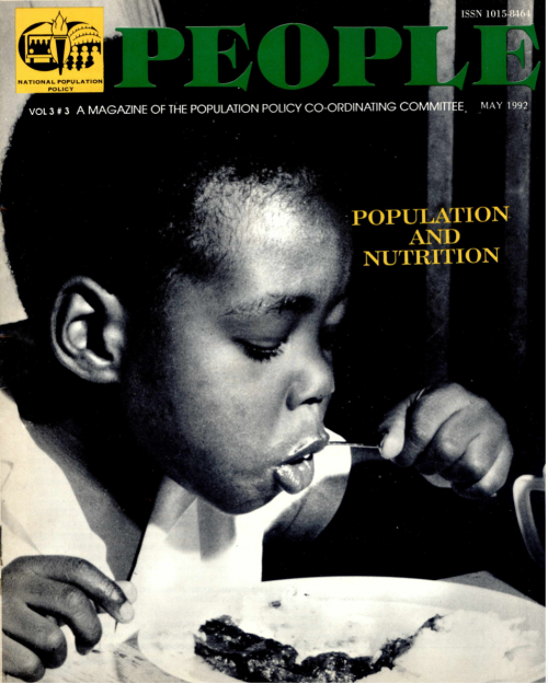 JA PEOPLE: Population & Nutrition Vol 3 No. 3 May 1992 - National ...